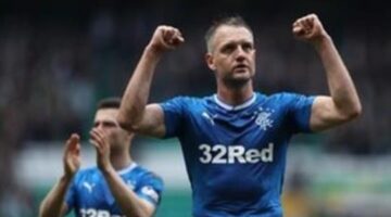 Rangers’ Clint Hill strikes late to deny Celtic in Old Firm game