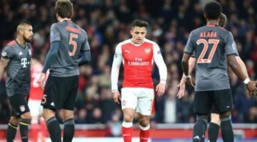 Arsenal fined for incident in 5-1 thumping to Bayern Munich in Champions League