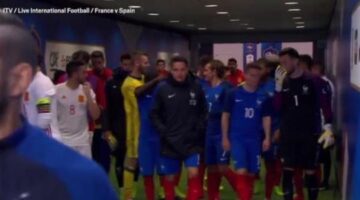 Secret agent? De Gea seen cosying up to Man Utd target in France tunnel