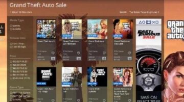 Yet Another Grand Theft Auto Sale on the PlayStation Store; Mostly Everything 50% Off