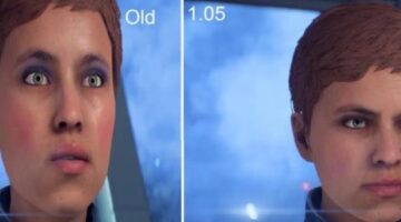 Mass Effect Andromeda Eye Comparison Between Pre And Post 1.05 Patch Shows Huge Improvement