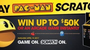 Win a Pac-Man Arcade Machine from the Washington Lottery