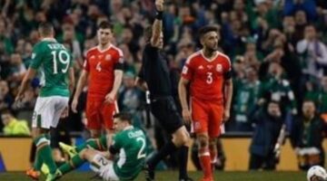 Wales’ Neil Taylor gets two-game ban for tackle that broke Séamus Coleman’s leg
