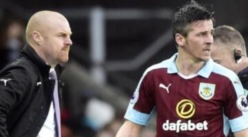 Joey Barton: Burnley boss Sean Dyche says betting ban is ‘harsh’