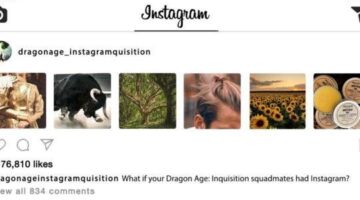 If Your Dragon Age: Inquisition Squadmates Had Instagram
