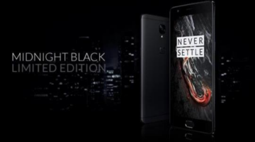 OnePlus 3T Midnight Black Officially Sold Out