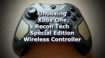 Unboxing the Xbox One Recon Tech Special Edition Wireless Controller