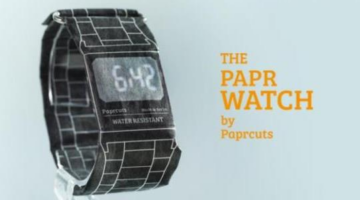 The PAPR WATCH is Actually Waterproof