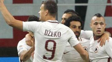 AC Milan 1 Roma 4: Dzeko’s double keeps Serie A title race alive