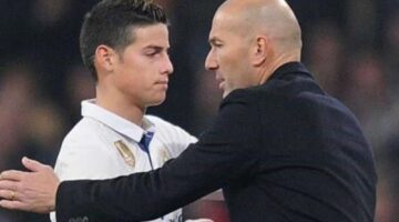 James Rodriguez transfer: Real Madrid boss Zinedine Zidane refuses to be drawn on forward’s future
