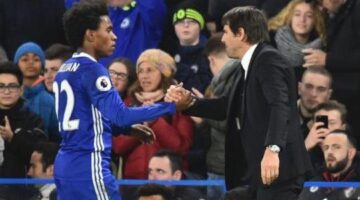Antonio Conte sends warning to Manchester United target Willian