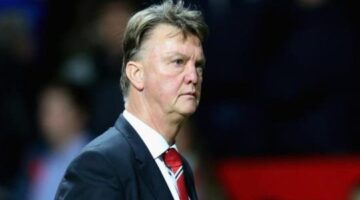 Louis van Gaal mobbed outside stadium ahead of Man Utd’s Europa League final