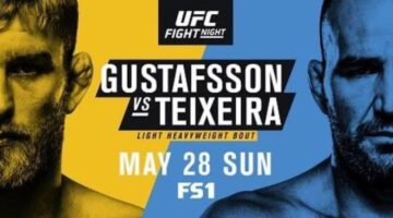 UFC Fight Night Stockholm Gustafsson vs Texieira Live Free | Live Stream