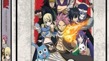 Cover and Other Details Revealed for Fairy Tail: Collection Eight Blu-ray and DVD Combo