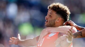 Alex Oxlade-Chamberlain explains his controversial celebration against Scotland