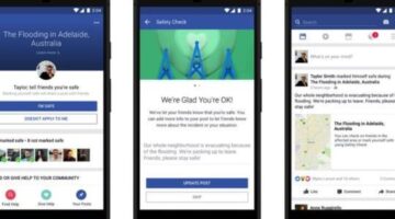 Facebook’s Safety Check now includes status updates and fundraisers