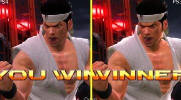 Virtua Fighter 5 PS3 vs PS4 Graphics Comparison
