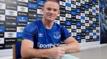 Wayne Rooney completes return to Everton on a two-year deal