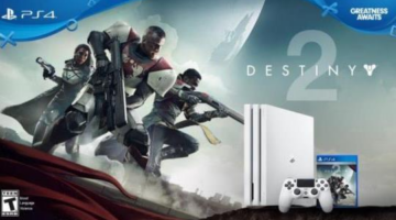 New White PlayStation 4 Pro Destiny bundle US & EU