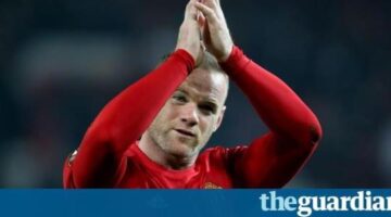 Wayne Rooney: a Manchester United great who departs to muted applause