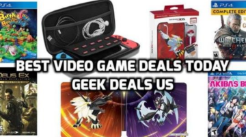 Best Video Game Deals Today: Witcher 3, Xbox Live, Pokémon Ultra Sun and Ultra Moon Steelbook & more