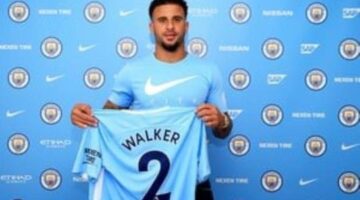 Kyle Walker signs for Manchester City in world-record £53m deal for a defender