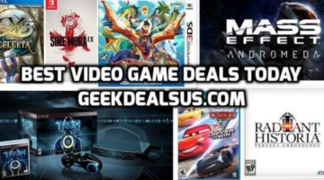 Best Video Game Deals Today: 10 hour Free trial of ME Andromeda, Monster Hunter Stories & more