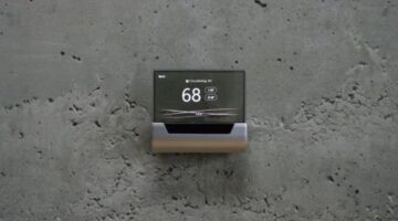 Microsoft unveils a beautiful Cortana-powered thermostat