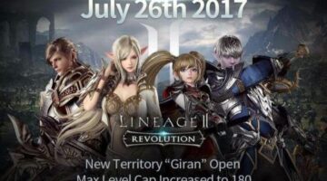 Netmarble Games’s Mobile RPG Lineage2 Revolution Sees Its First Major Update