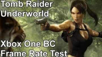 Tomb Raider Underworld Xbox One vs Xbox 360 Backwards Compatibility Frame Rate Test