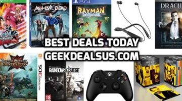 Best Deals Today: Rainbow Six Siege, Rayman Legends, Xbox Controller, Monster Hunter Generations
