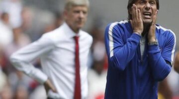 Antonio Conte slams ref after sending off Pedro and booking Willian vs Arsenal