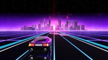 Arcade racer Neon Drive takes us back to the 80’s on PS4