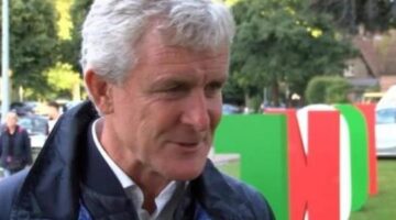 Mark Hughes: Wales football proud as hockey playing daughter Xenna matches caps total