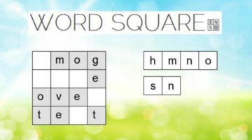 Word-Square the new addictive puzzle of the year