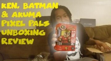 Ken, Batman & Akuma Pixel Pals Unboxing Review | LVLONE