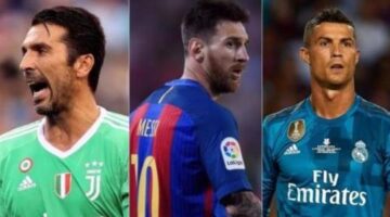 Uefa: Gianluigi Buffon, Lionel Messi and Cristiano Ronaldo shortlisted for player of the year