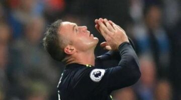 ‘Always nice to see a few familiar faces’ – Wayne Rooney trolls Man City fans after goal