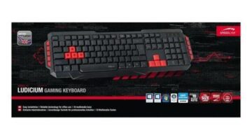 Speedlink’s  ‘Ludicium’ Wireless Keyboard Has Range of 30 feet