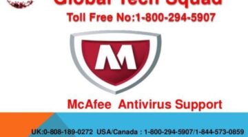 McAfee Antivirus Support | Toll-Free 1-800-294-5907