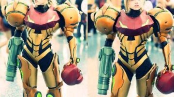 This is how the real life Samus Aran looks like!