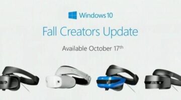 All Windows Mixed Reality Headsets Launching with Fall Creators Update in October