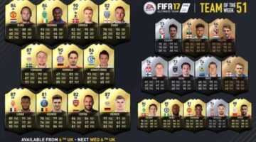 FIFA 17 Ultimate Team of the Week – September 6