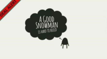 Deal Alert: A Good Snowman is now on sale