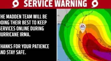 Madden NFL 18 Ultimate Team content delayed due to Hurricane Irma