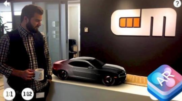 iOS 11 ARKit Demonstration in Nitro Nation Drag Racing