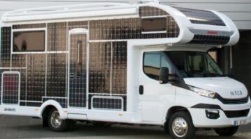 Electric motorhomes are coming: a new RV powered by solar panels and 91 kWh battery pack