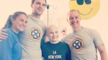Dark Phoenix Cast Visits the Montreal Children’s Hospital