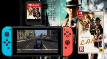 L.A. Noire Switch details: Touchscreen control, Gyro aim, 1080p docked, 720p handheld