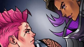 The new Overwatch comic stars Zarya, Sombra, and an Omnic named Lynx